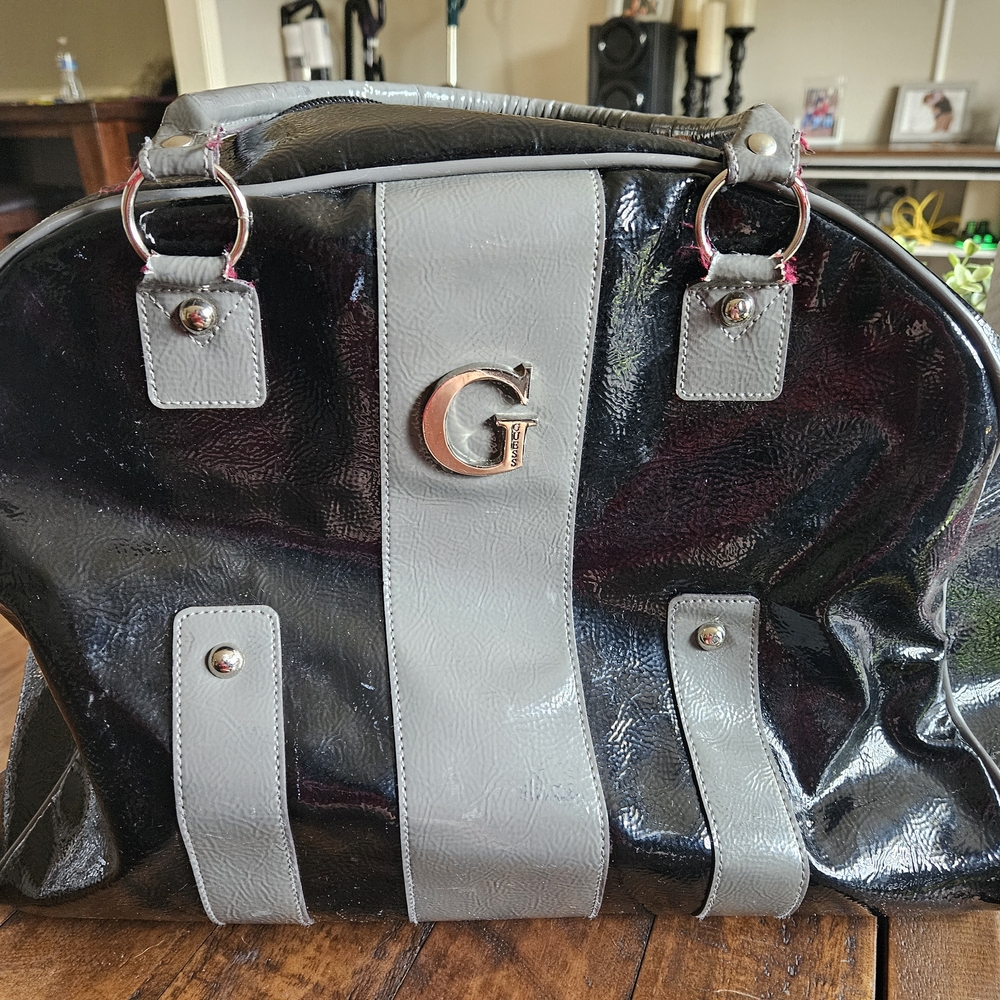 -Brand Black and ray Women's Bag